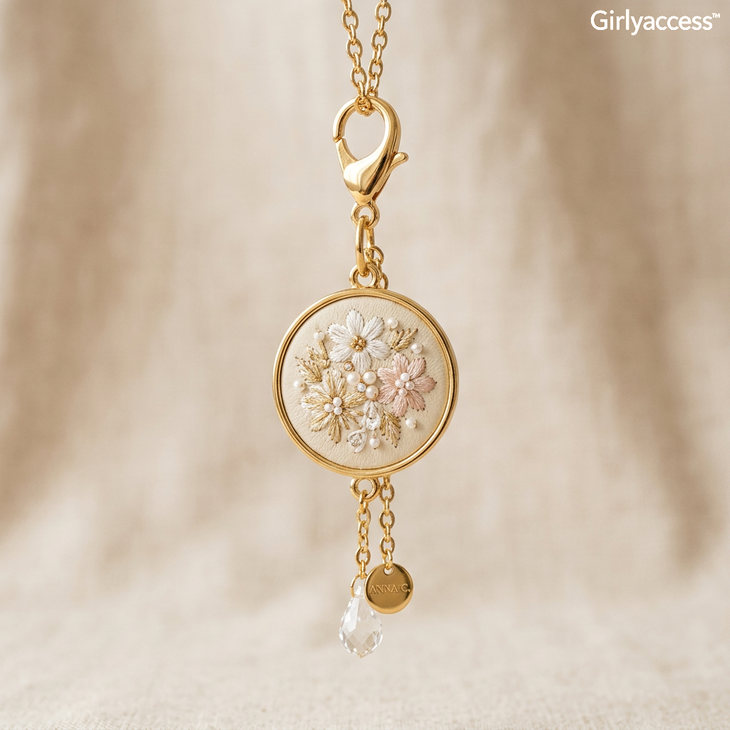FloraLuxe Charm Necklace